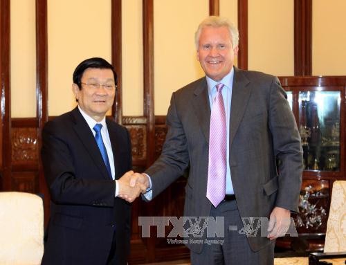 Chủ tịch nước tiếp Chủ tịch General Electric, Hoa Kỳ ảnh 1